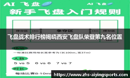 飞盘战术排行榜揭晓西安飞盘队荣登第九名位置